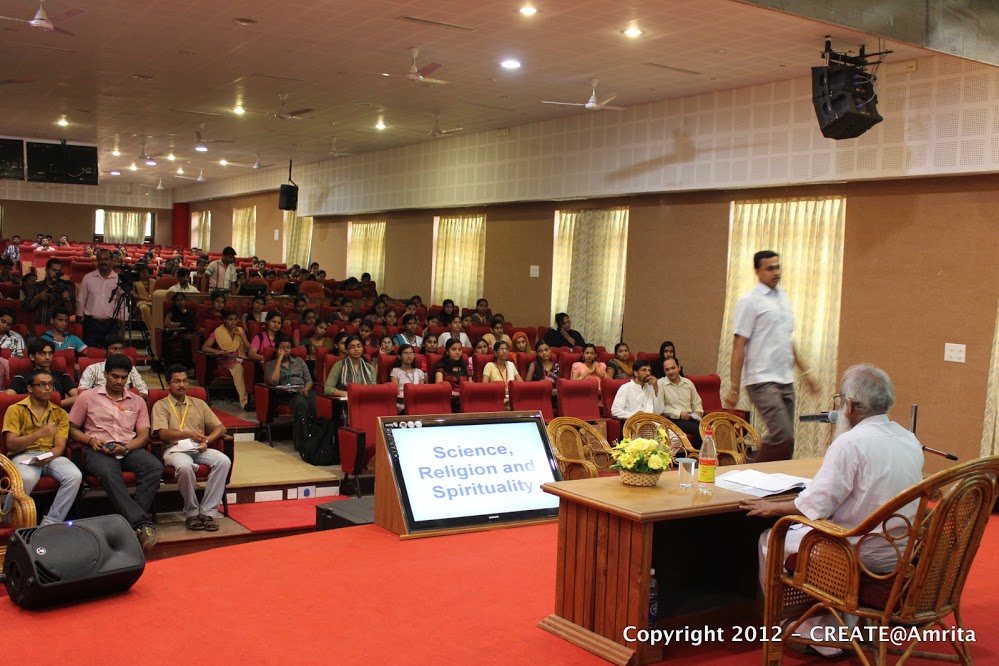 34-Students listening to the talk by Dr