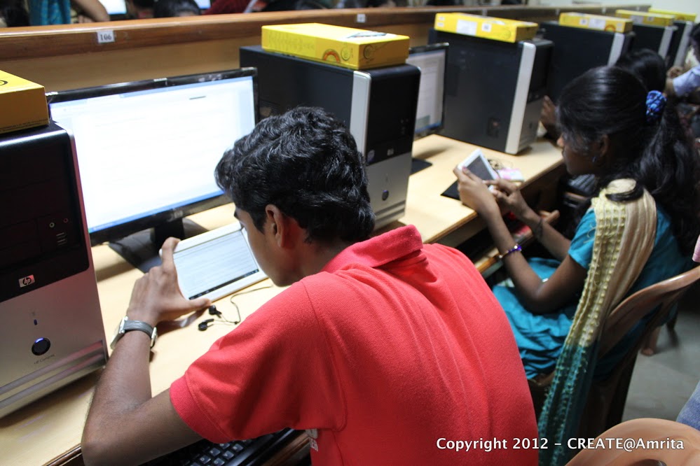 43-A student at the OLabs Workshop - Device Size Study