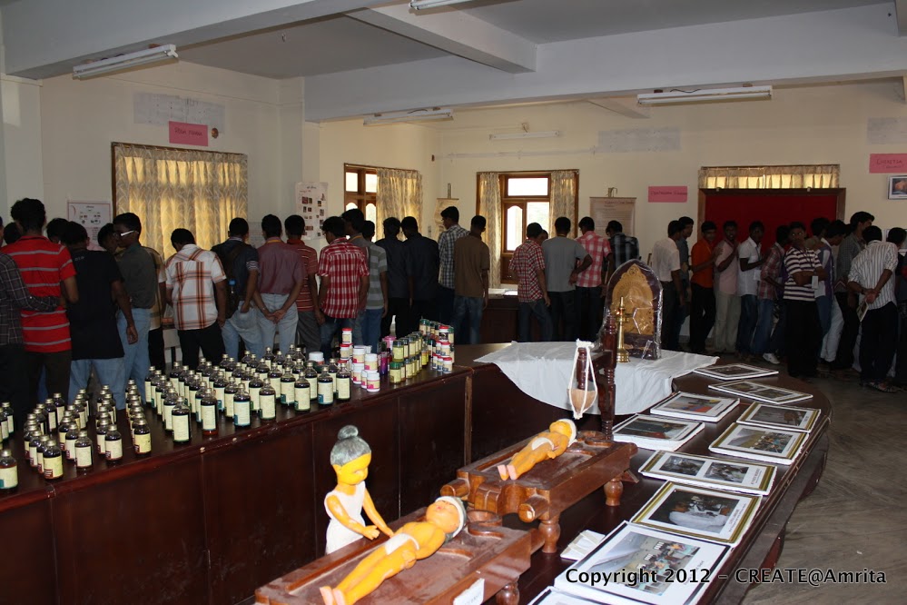 10-Students at the Ayurveda Expo hosted by Amrita Ayurveda Hospital