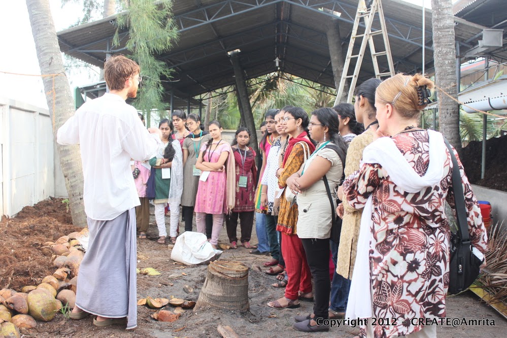 17-Students at the Composting Workshop