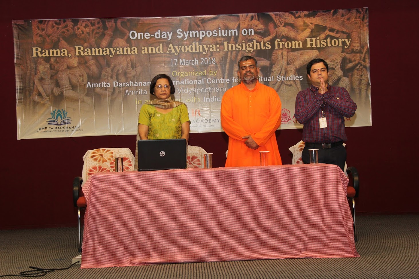 amritahostssymposiumonrama,ramayanaandayodhyainsightsfromhistory14