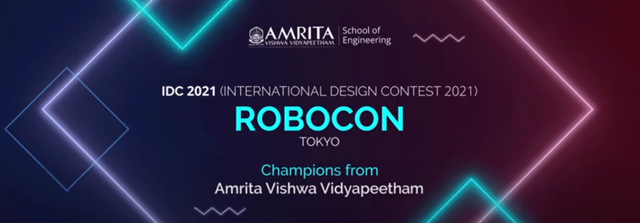 IDC 2021 | Robocon Tokyo - Champions from Amrita Vishwa Vidyapeetham