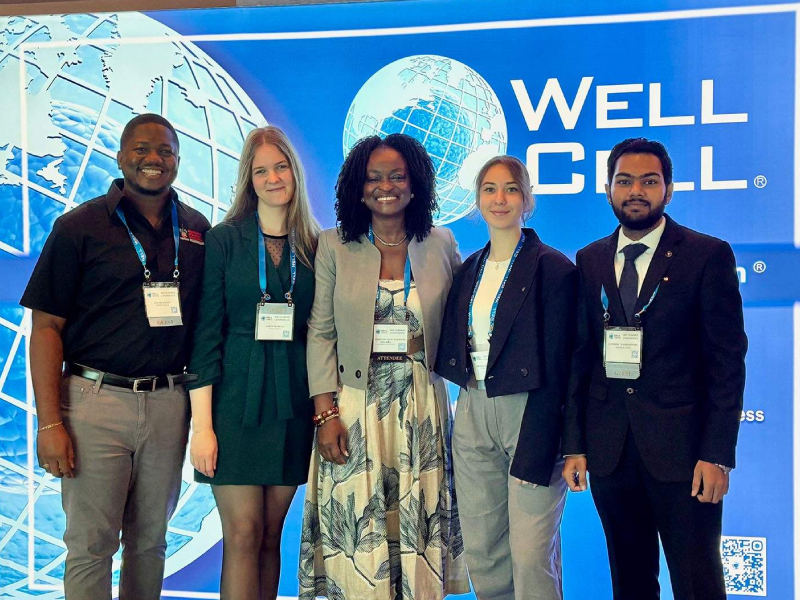 Amrita Vishwa Vidyapeetham Student Recognized at Well Cell Global Conference for Innovation in Global Health