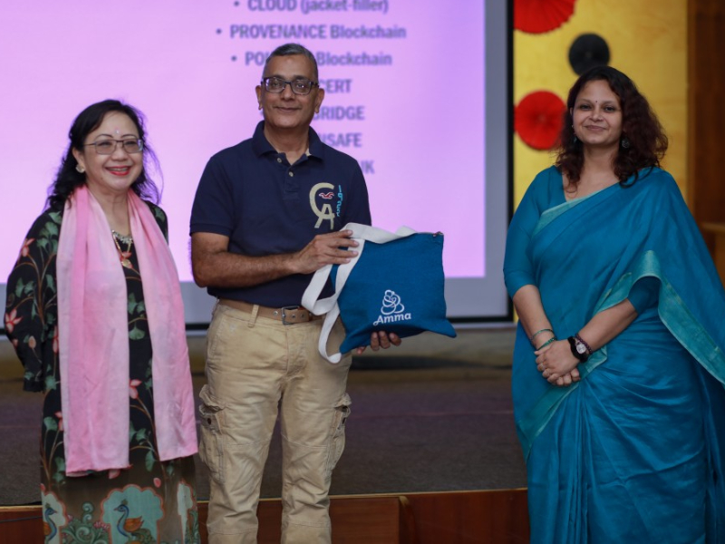 Prof. Venky Nagan Delivers a Topic on “Fast Fashion vs. Sustainable Fashion” at School of Business Coimbatore