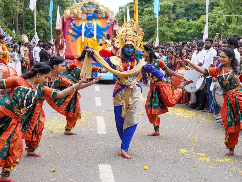 Three Days of Festivities Culminate in Joyous Gokulashtami Celebrations at Amrita