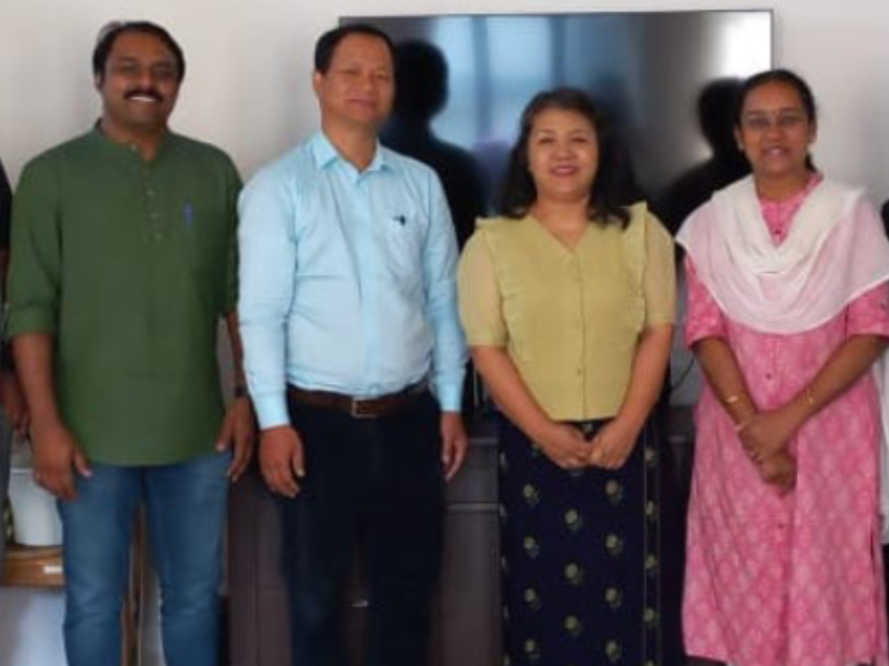 Meeting with Integrated Child Development Services (ICDS) Dept for the Mizoram STI Hub
