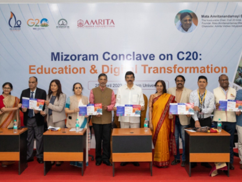 Historic Launch of STI Hubs by Mizoram Governor at C20 EDT Event