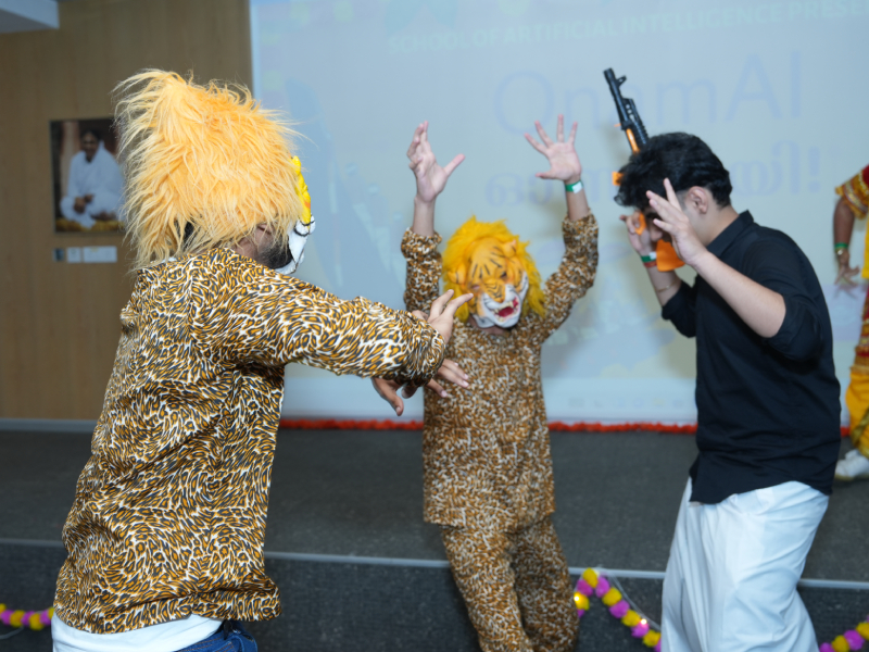 A Grandeur of Tradition and Unity: School of AI Celebrates OnamAI 2025