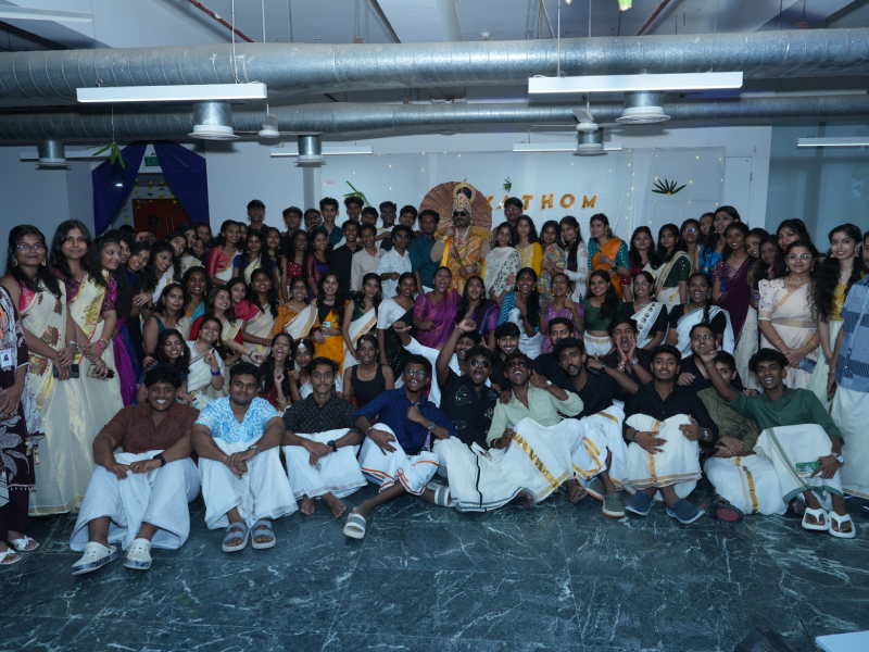 Onam Celebrations at the School of Allied Health Sciences, Faridabad Campus