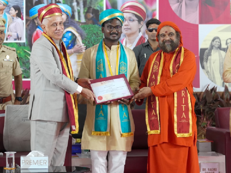 Amrita Vishwa Vidyapeetham Holds First Graduation Ceremony at Amaravati Campus