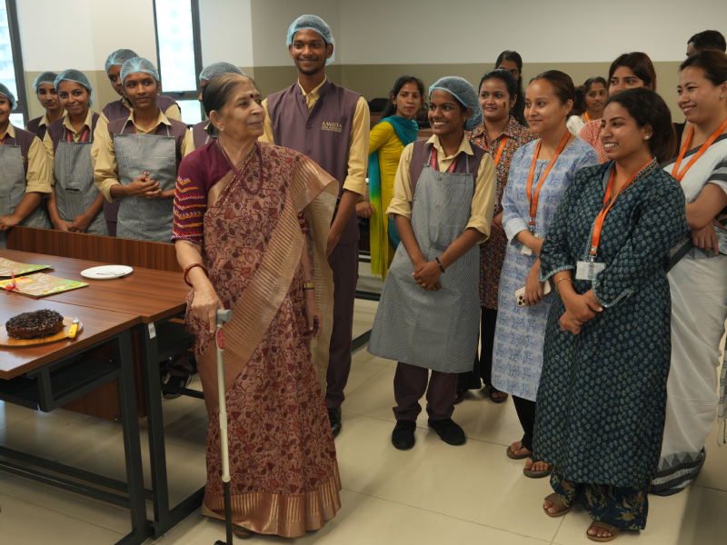 Amrita College of Nursing Conducts Engaging Nutrition Practical Session for B.Sc. Nursing Students