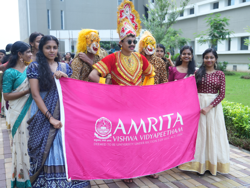Amrita College of Nursing organized Onam Celebration 2025 – “Thimirthonam”