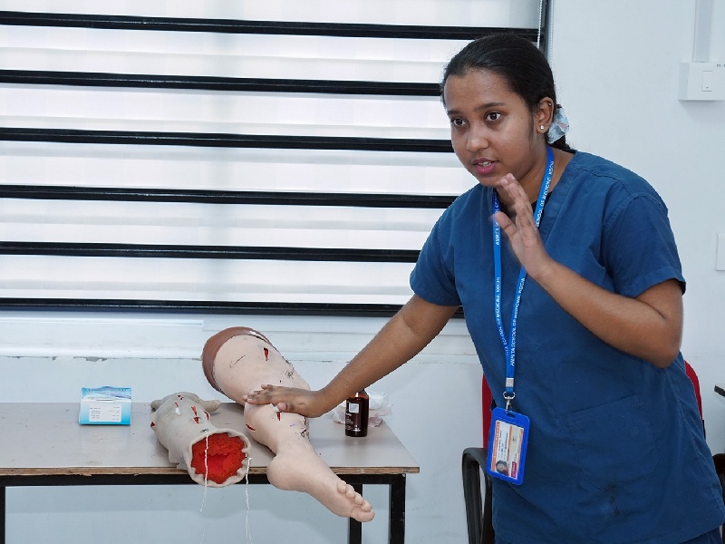 Amrita Centre for Allied Health Sciences Marks World First Aid Day with Hands-On Workshop