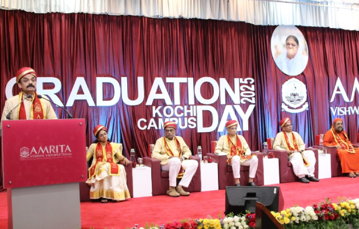 Amrita Vishwa Vidyapeetham, Kochi Campus Celebrated the Graduation Day