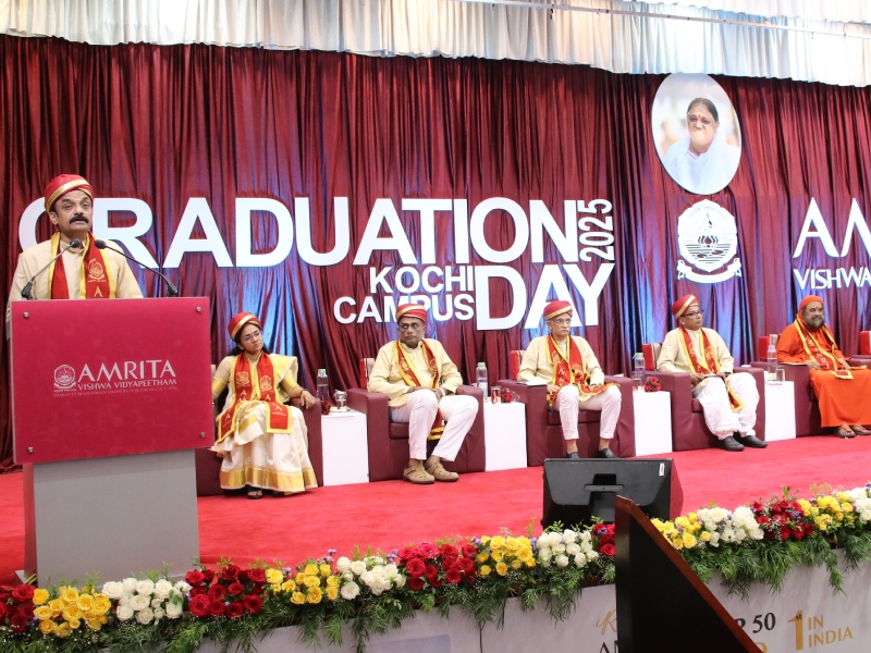 Graduation Ceremony Held at Amrita Health Sciences Campus, Kochi
