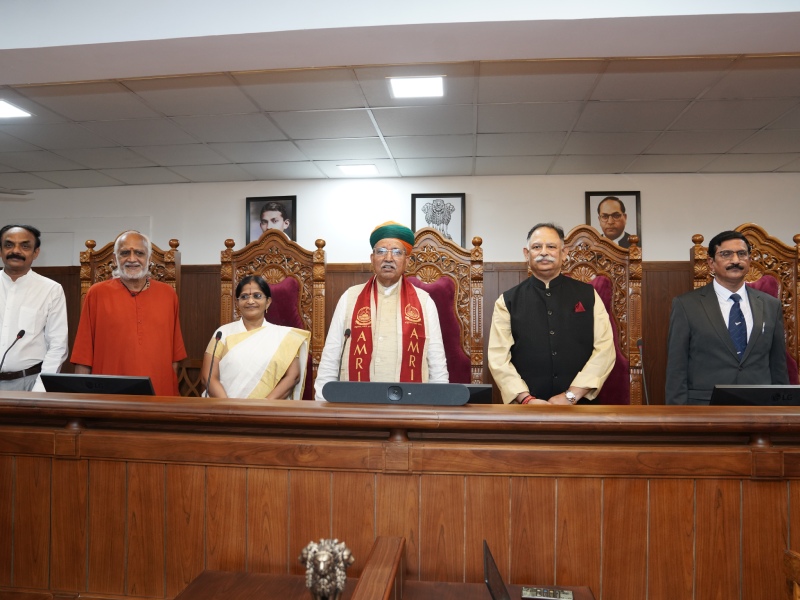 Amrita Vishwa Vidyapeetham Opens International School of Law; Union Minister Meghwal Stresses Values Over AI
