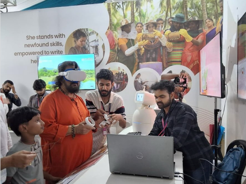AMMACHI Labs and CWEGE Showcase Innovations at Amma’s 72nd Birthday Celebrations