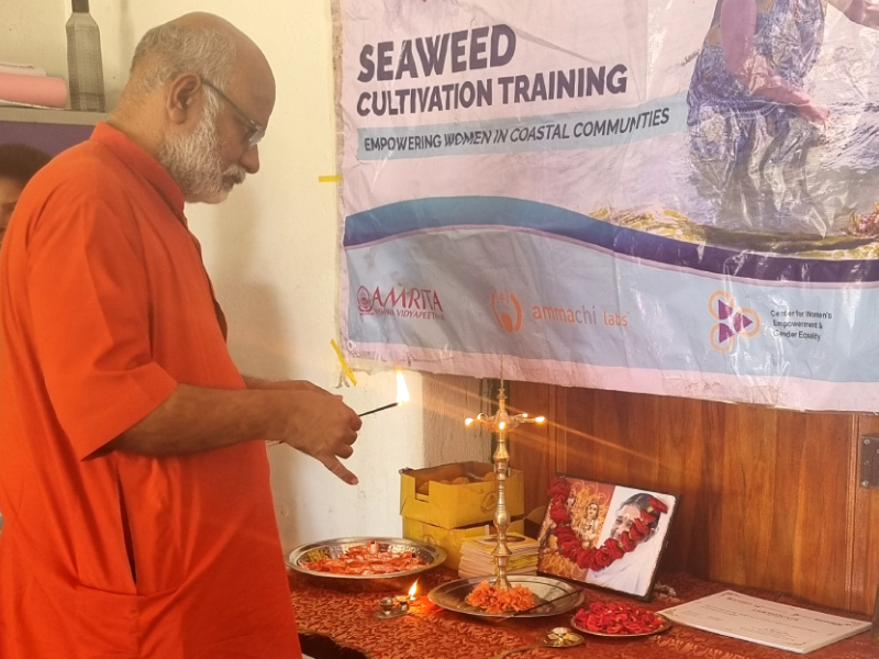 Empowering Coastal Women Through Seaweed Value Addition Training