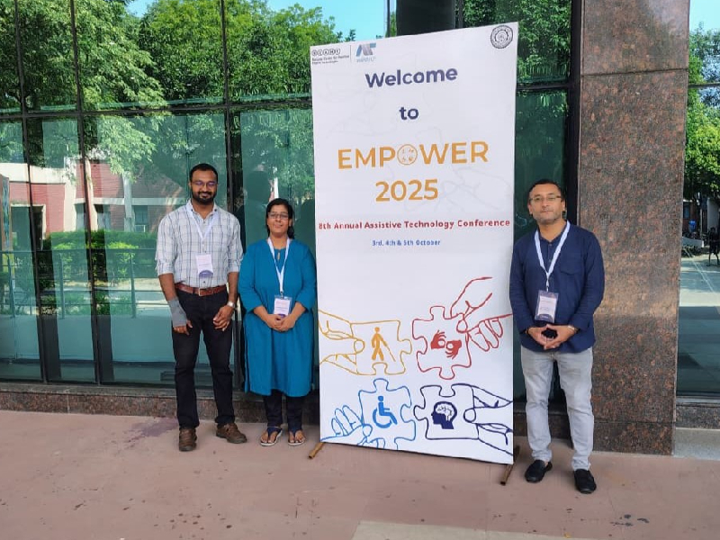 Amrita Vishwa Vidyapeetham Showcases Innovative Assistive Technologies at EMPOWER 25, IIT Delhi