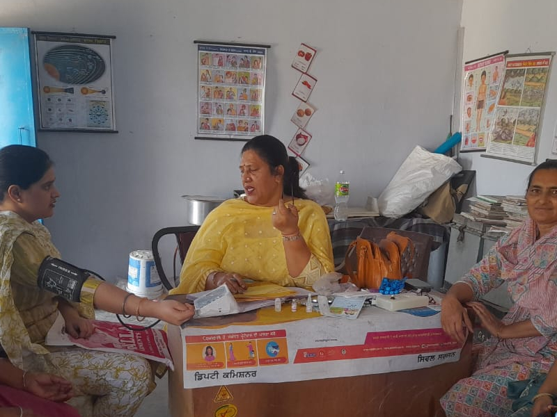 Making Healthcare Accessible: Community Health Drives in Tharyal, Punjab