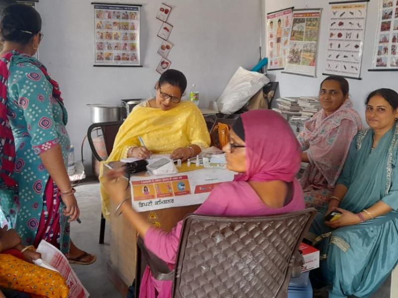 Making Healthcare Accessible: Community Health Drives in Tharyal, Punjab