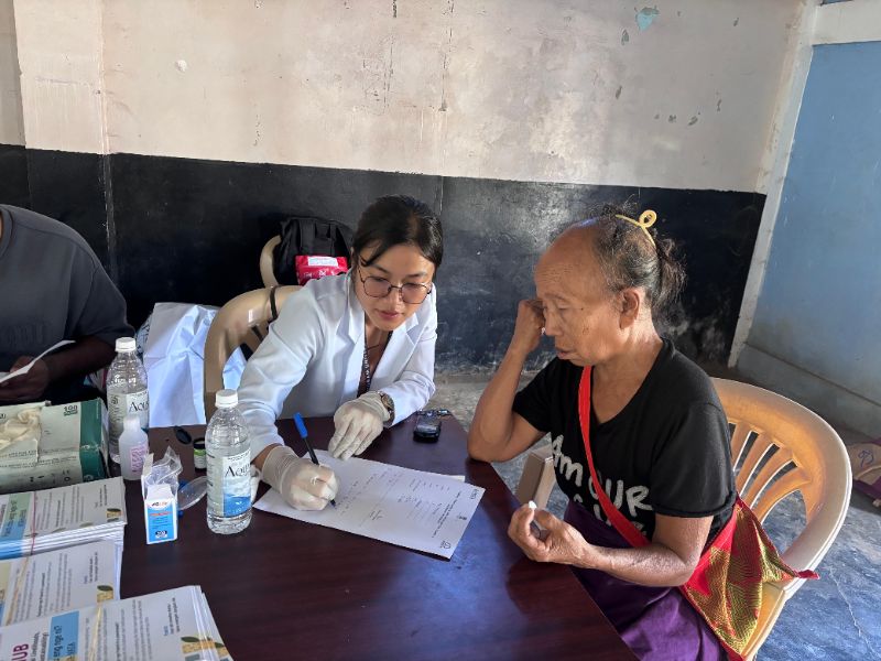 STI Hub–Ayurveda Team Organizes Free Medical Camp and Prakriti Assessment at Tuirial