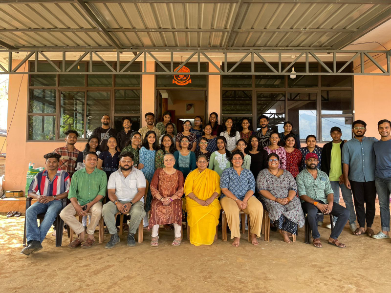 MSW Students Join Relief and Rehabilitation Efforts in Wayanad