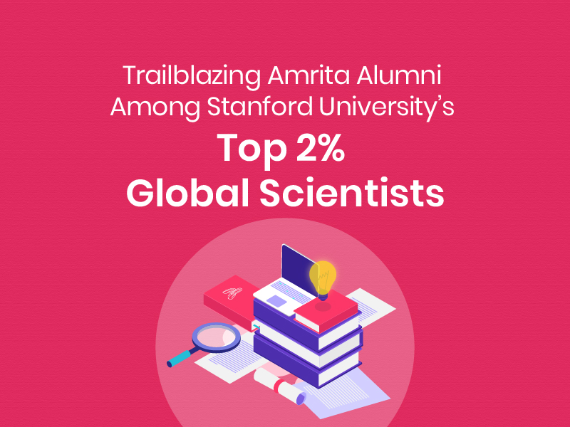 4 Trailblazing Amrita Alumni in Stanford University’s Top 2% Global Scientists’ List 