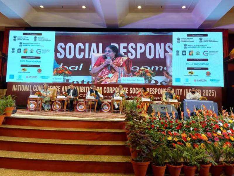Amrita’s Pro-Vice-Chancellor Emphasizes Trust and Long-Term Collaboration as Pillars of Corporate and Social Responsibility for Tribal Empowerment
