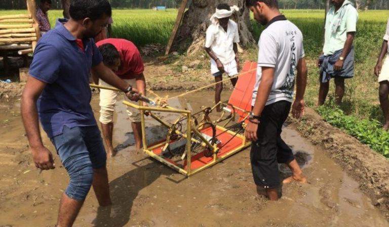 “Ri-Cycle” Rice Transplanter