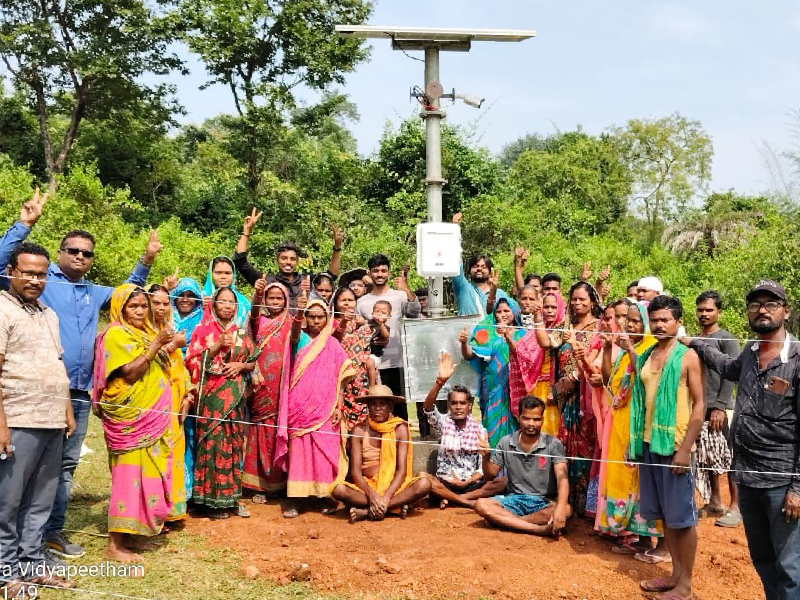 Amrita’s Rural Technology Team Expands AI-Based Elephant Detection System to Odisha Villages