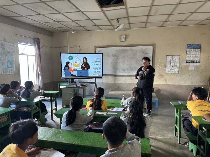 Cyber Safety Reloaded! Students experience cybersecurity like never before