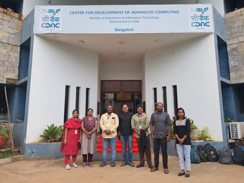 TIFAC-CORE in Cyber Security Faculty Visit to C-DAC Bengaluru to Explore Collaboration in Emerging Areas