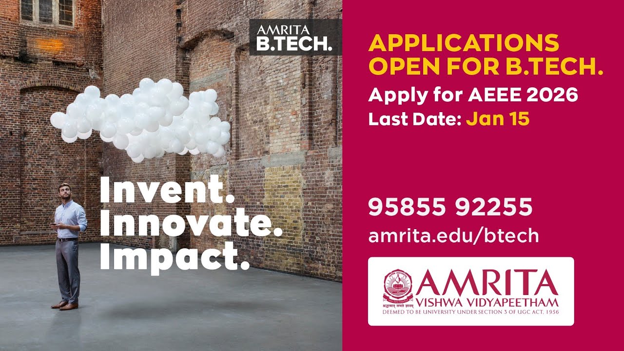 Amrita B.tech - Invent. Innovate. Impact