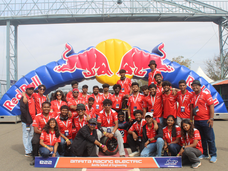 Team Amrita Racing Makes a Powerful Electric Debut at Formula Bharat 2026