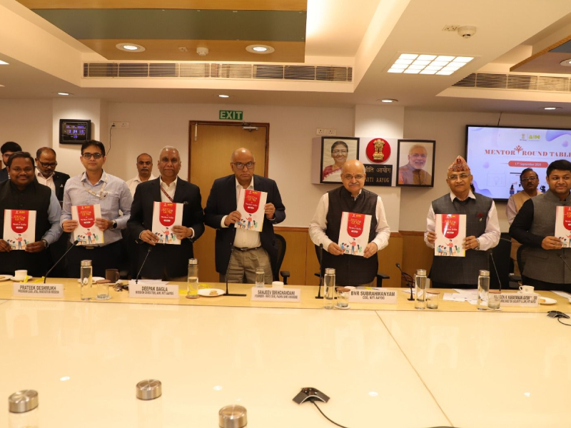 Amrita Professors Recognized as Regional Mentors of Change by Atal Innovation Mission, NITI Aayog