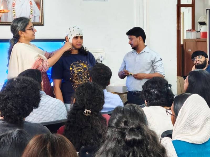 Brain Signals to Real-Time Analysis: AMMACHI Labs Hosts Hands-On EEG Workshop at Amritapuri