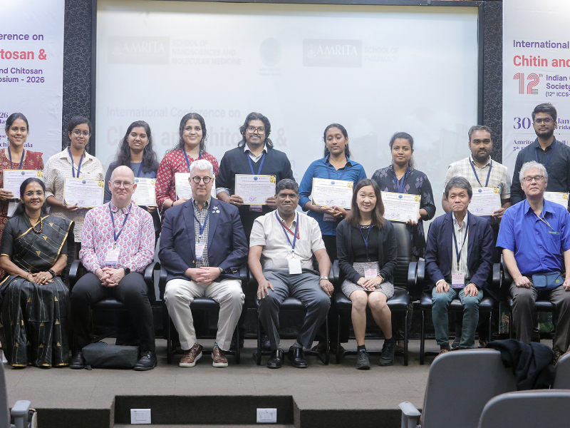 ICCS–2026 Brings Global Focus on Chitin and Chitosan Research to Amrita, Kochi