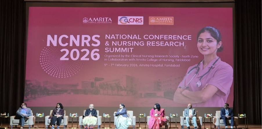 NCNRS 2026 National Conference & Nursing Research Summit Held at Amrita Hospital, Faridabad