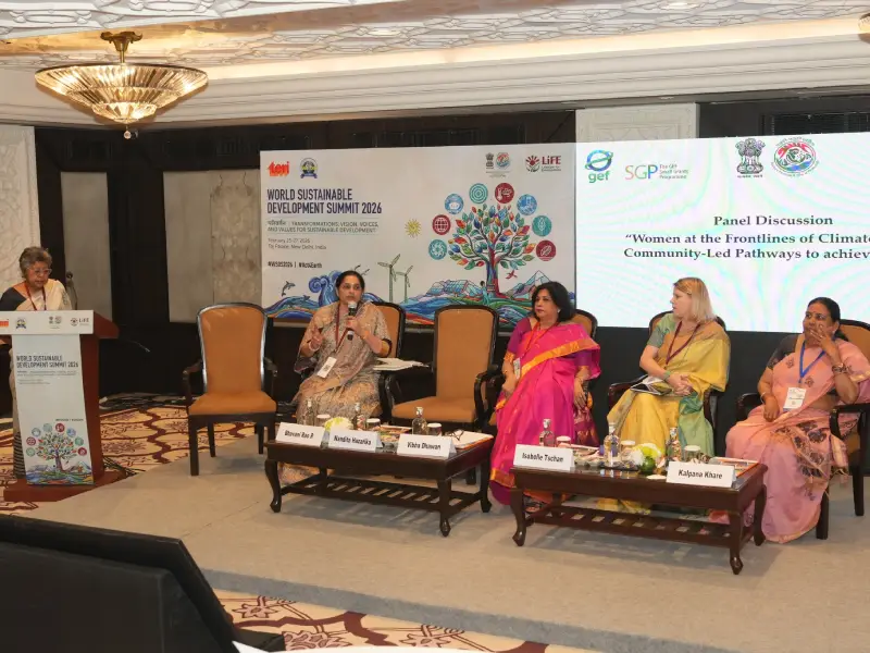 AMMACHI Labs’ OceanFarming Team Wins SGP Best Innovator Award at World Sustainable Development Summit 2026