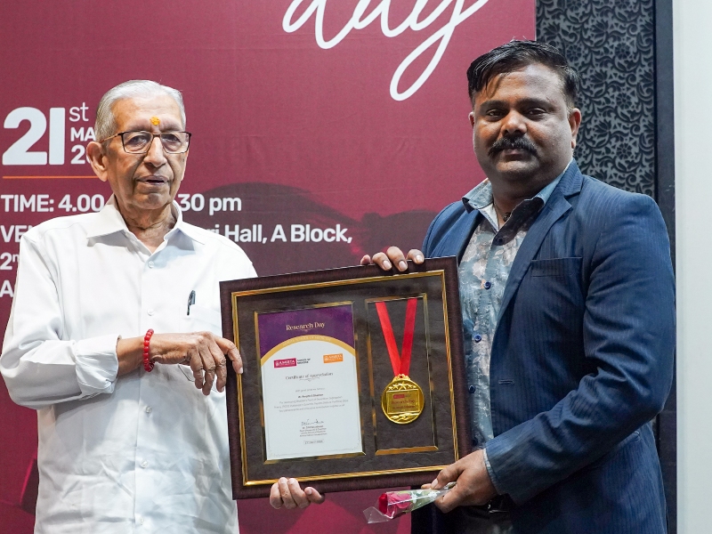 Amrita Research Gains Recognition: Innovative Theory Transforms Biomedical Waste Management