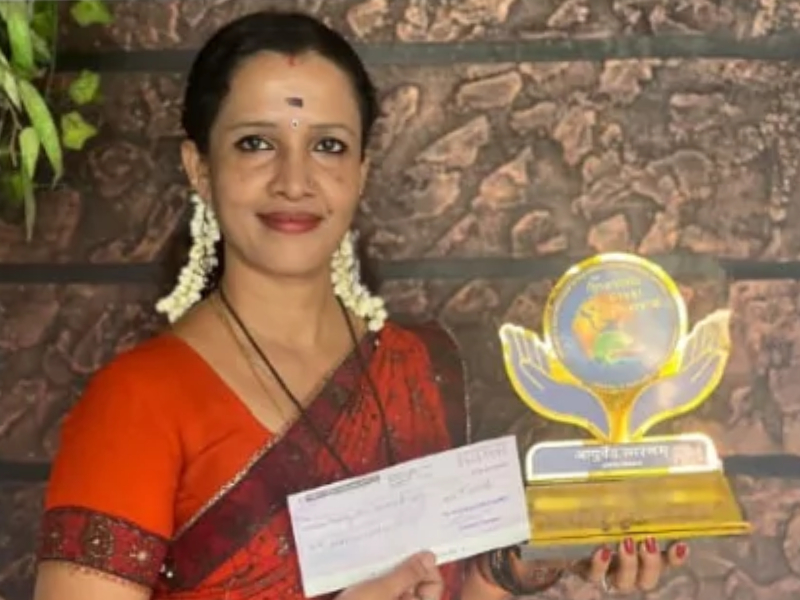 Amrita Researcher Wins First Prize at Ayurveda World Summit