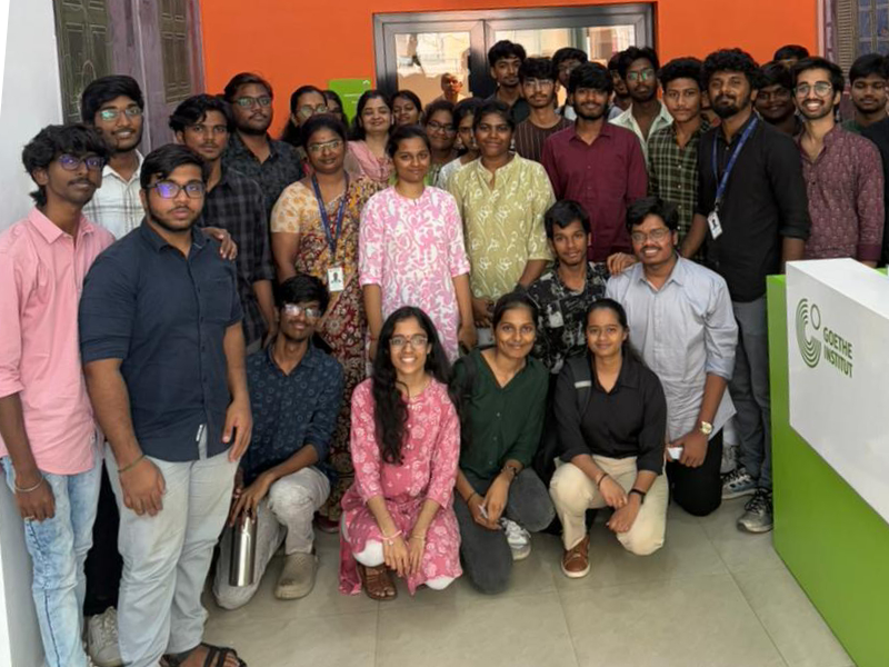 Exploring Global Education: Educational Field Visit to Goethe-Institut, Chennai