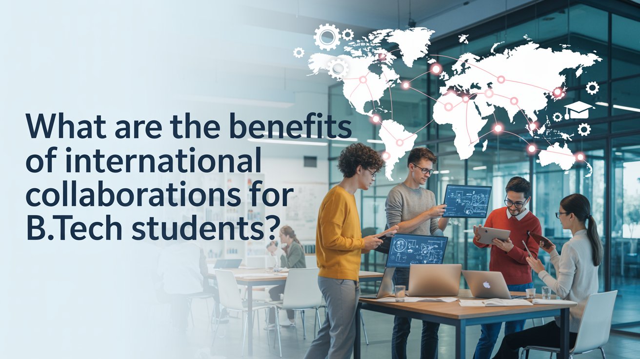 What are the Benefits of International Collaborations for B.Tech Students?