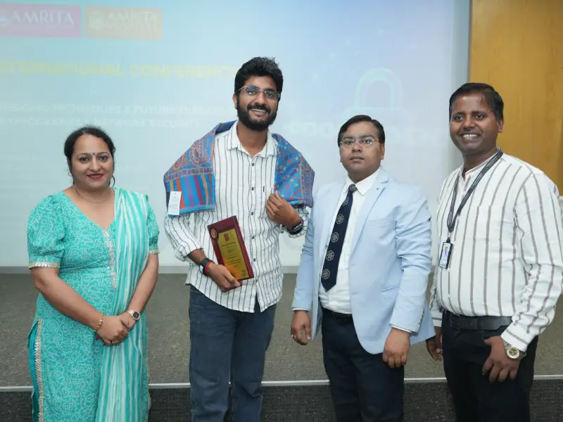 Amrita Vishwa Vidyapeetham Hosts International Conference on Emerging Cryptography and Network Security Threats