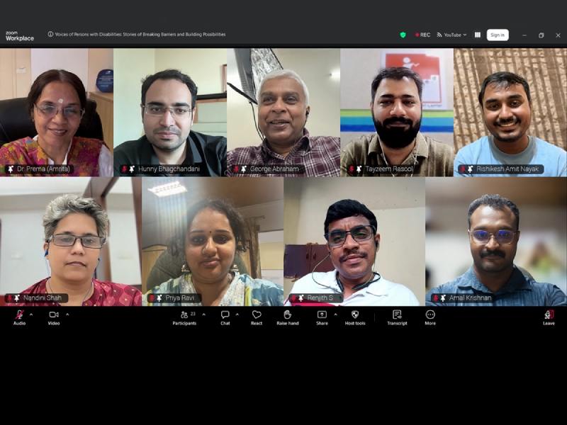 “Voices of Persons with Disabilities” Webinar Calls for Inclusive Change