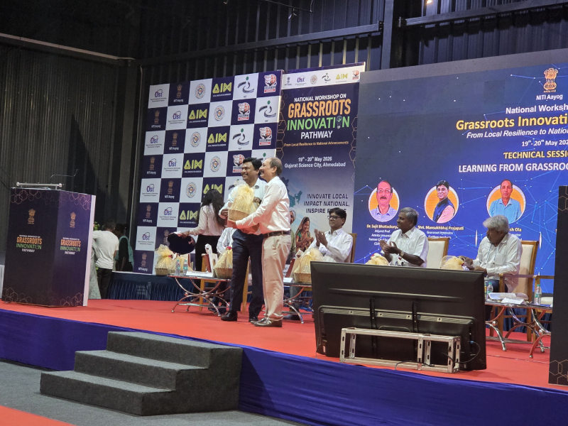 Amrita Vishwa Vidyapeetham Contributes to the National Dialogue on Grassroots Innovation at Prestigious National Workshop in Ahmedabad