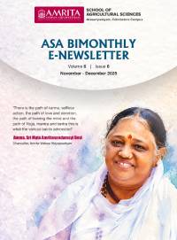 Bi-Monthly E-Newsletter – School of Agricultural Sciences (November -December 2025)