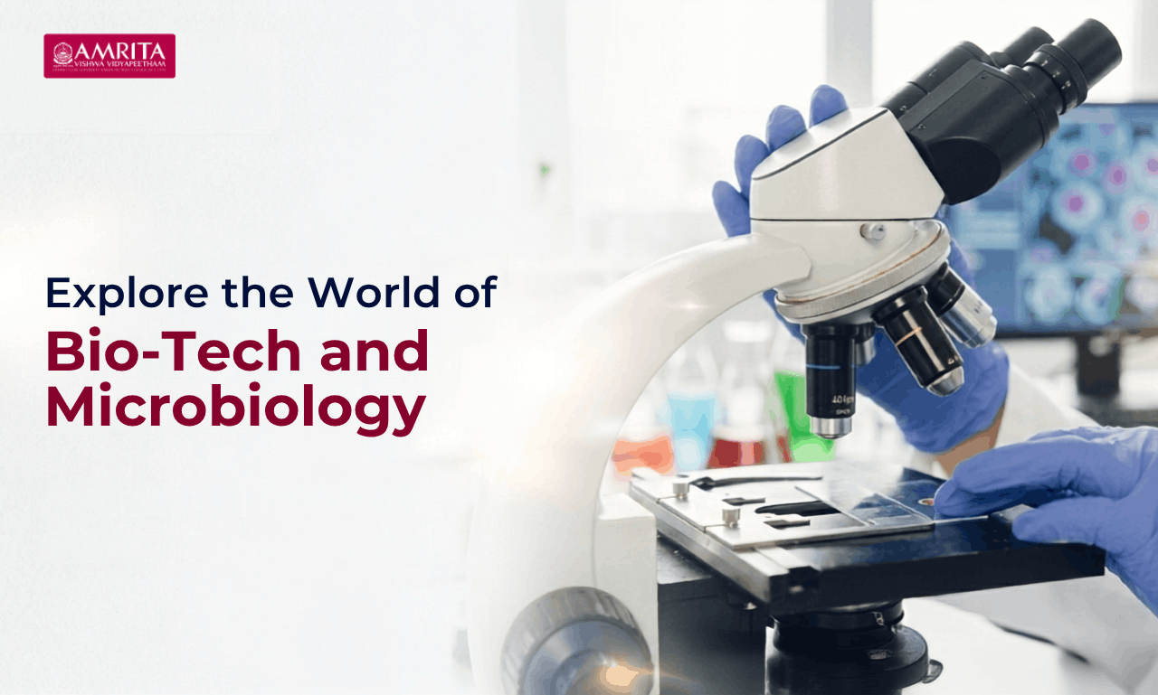 Explore the World of Bio-Tech and Microbiology at Amrita University