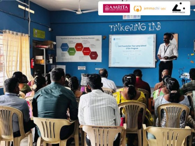 AMMACHI Labs Conducts Teacher Training Program in Trichy Ahead of Year-Long School STEM Initiative